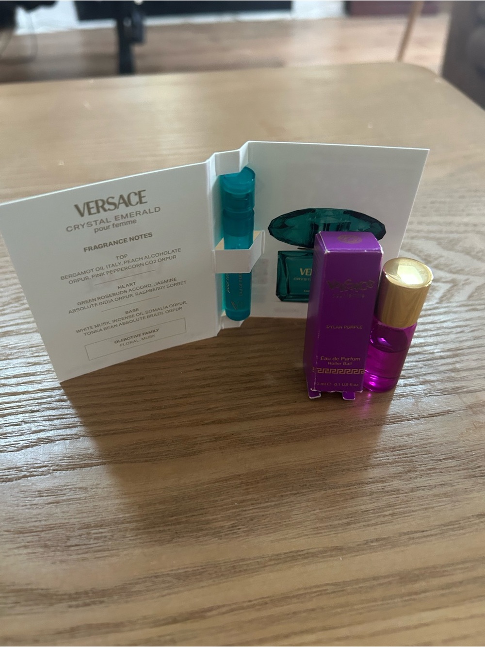 NEW 2026 Versace Sample Set